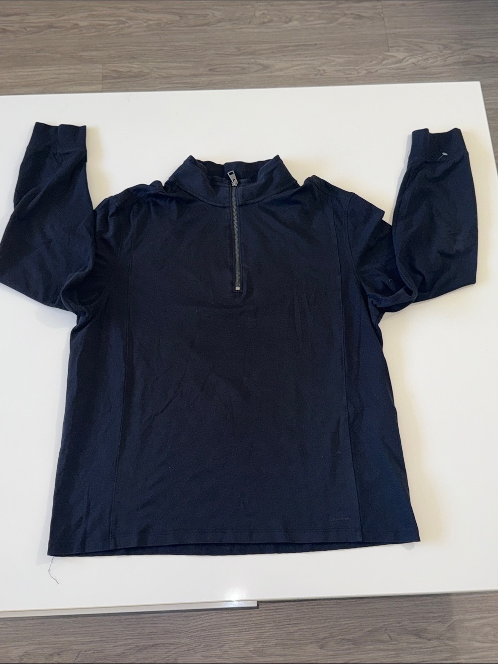 Calvin Klein Black Cotton Shirt XL